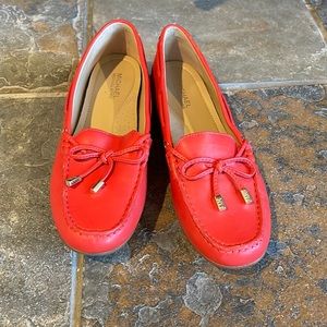 Michael Kors size 7.5 leather loafers